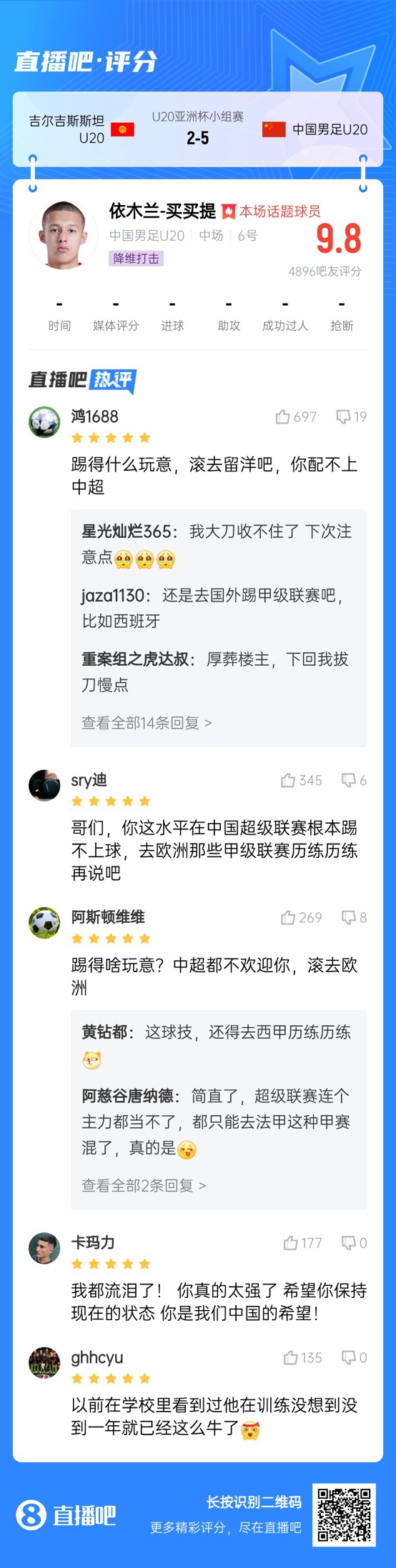  依木蘭這場多少妙傳了？毛偉杰回傳+依木蘭直塞“調(diào)虎離山”