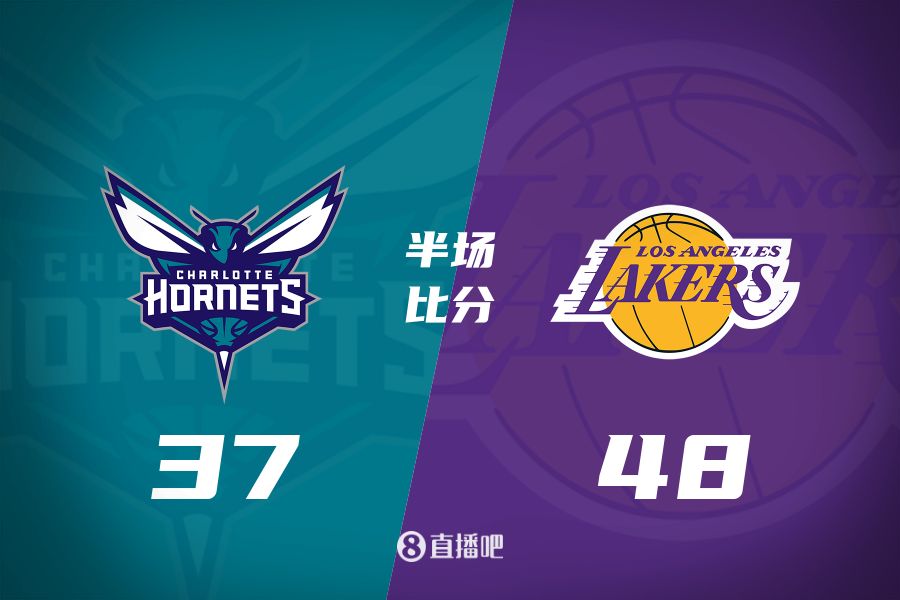  打鐵大戰(zhàn)！詹姆斯10分5板6助 東契奇9中2&5失誤 湖人半場領先11分