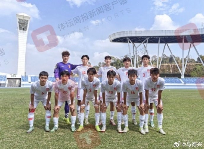  鄧捷夫、賈偉偉各入一球，U17國少0-2不敵07年齡段精英訓練營
