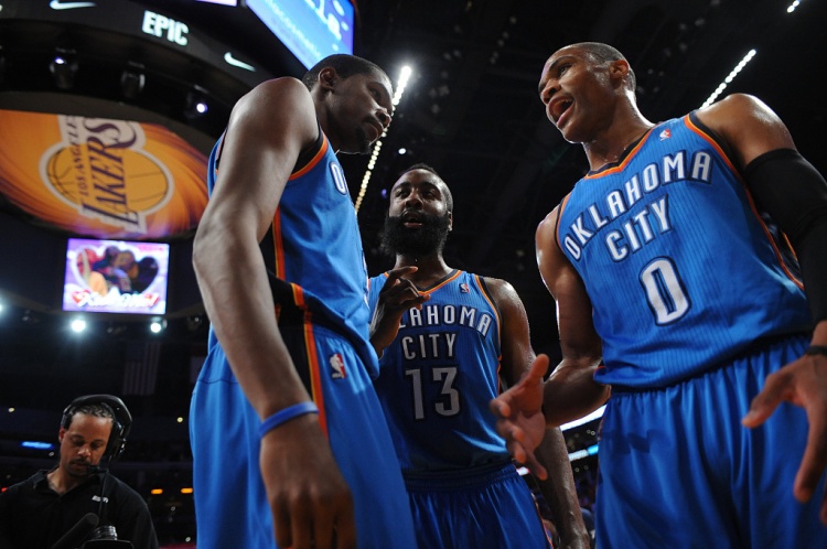  雷霆三少得分全部進入歷史前20！他們是NBA歷史最大的如果嗎？